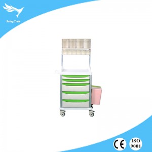 OEM/ODM China Aluminum Alloy Frame Roller Trolley Cart - Anesthesia trolley (YRT-T03-14) – Yangruting