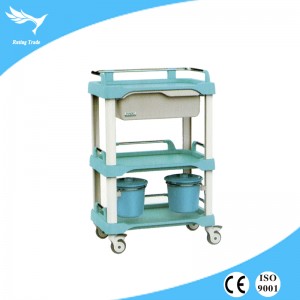 PriceList for Stainless Steel Folder Trolley -
 Treatment trolley (YRT-T05-7) – Yangruting