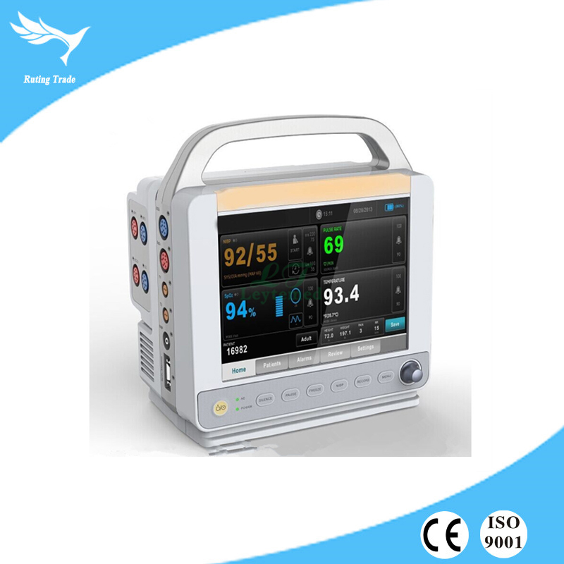 OEM/ODM Supplier Toy Medical Trolley Aluminum Alloy Medical Stretcher -
 Patient monitor (YRT-M-E8)   – Yangruting