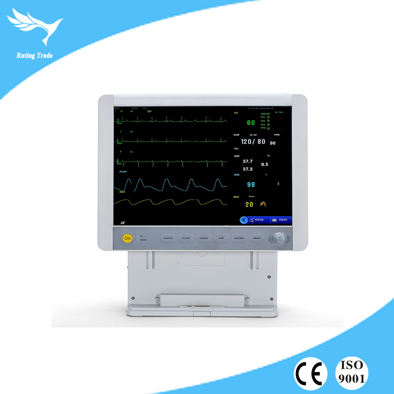 OEM manufacturer 2 Layer Trolley Cart -
Patient monitor (YRT-M-E15) – Yangruting detail pictures
