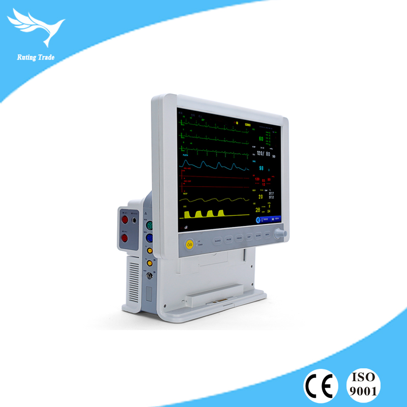 OEM manufacturer 2 Layer Trolley Cart -
Patient monitor (YRT-M-E15) – Yangruting detail pictures