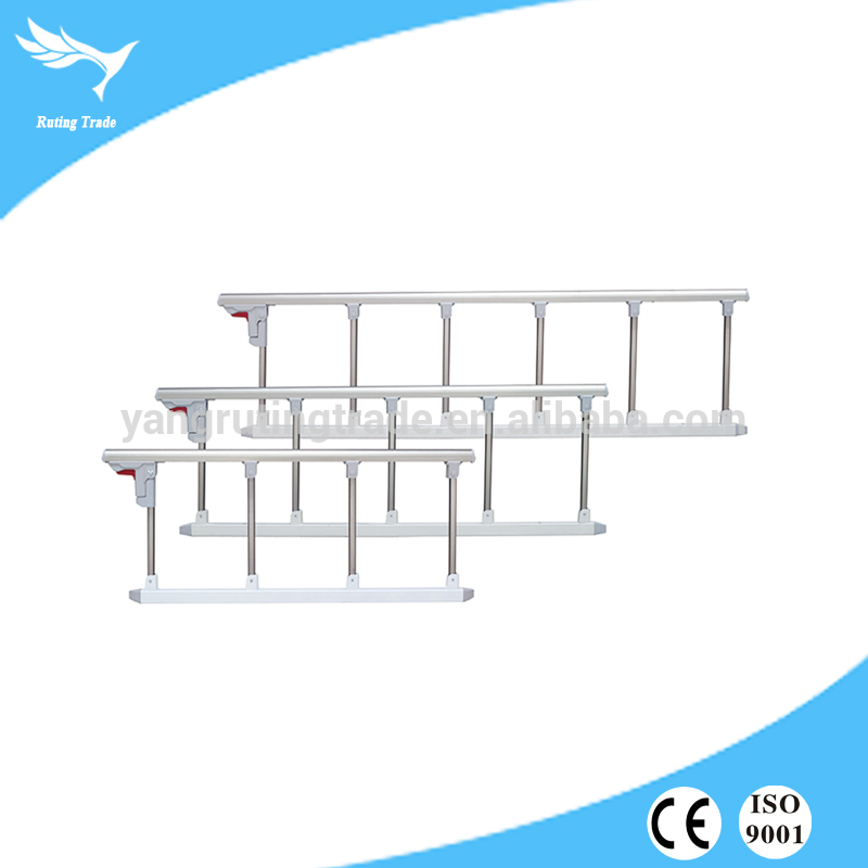 Four/five/six files aluminum alloy side rails for hospital bed