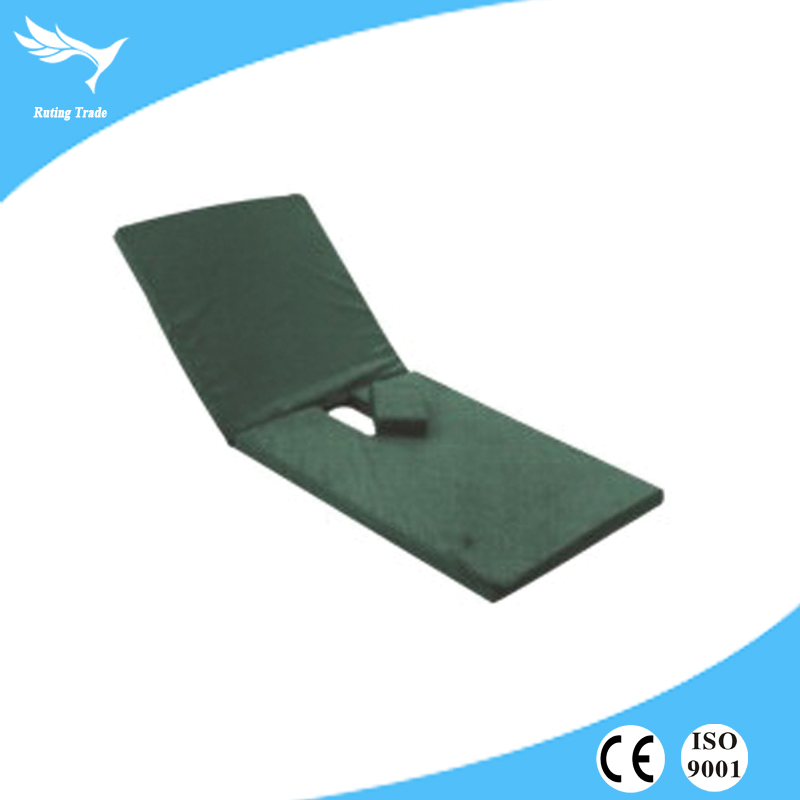 Factory Cheap Hot Hospital Nursing Instrument Trolley -
 Mattress folded into two parts with urinal hole – Yangruting