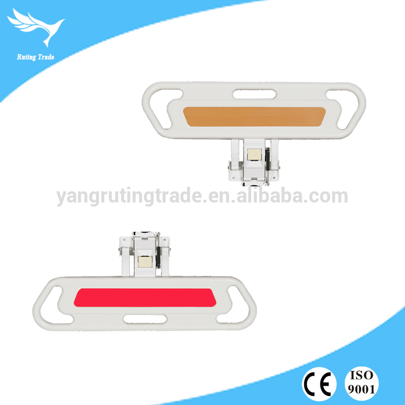 Top Quality Manual Transfer Trolley -
New style of PP side rail of hospital bed for ICU surgical bed – Yangruting detail pictures