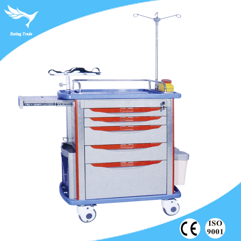 Factory Outlets Popular Dead Body Stretcher -
 Emergency trolley (YRT-T03-1) – Yangruting