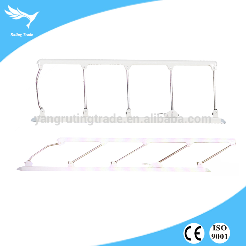 Fashionable five files aluminum side rail for hospital bed