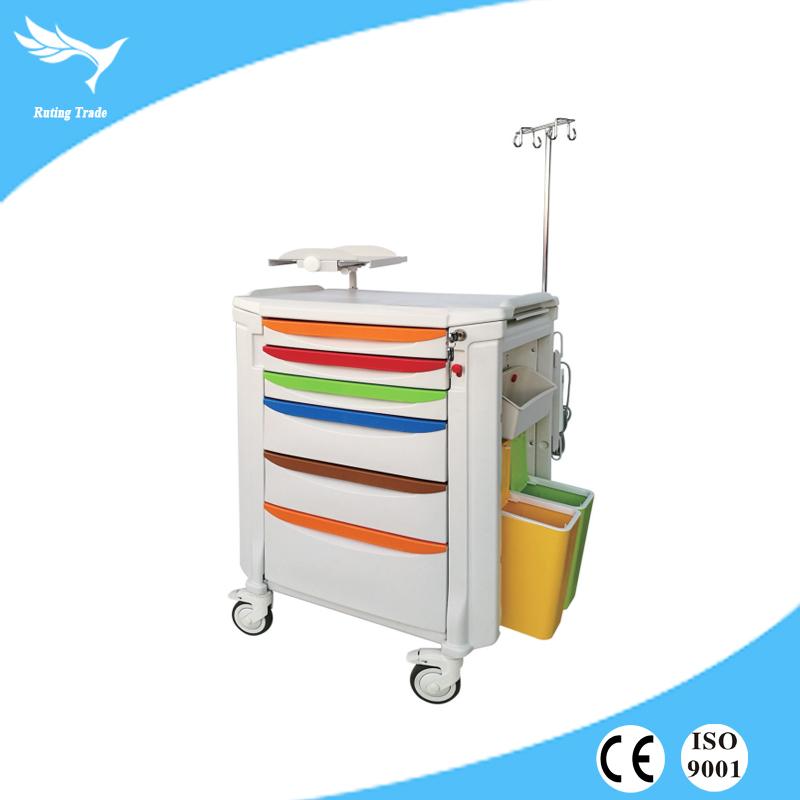 Competitive Price for Stainless Steel Medical Trolley -
 Emergency trolley (YRT-T03-13) – Yangruting