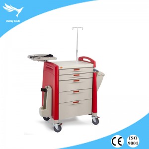 Trending Products Electric Folding Hospital Bed Icu Seven Functions Medical Bed - Emergency trolley (YRT-T03-9) – Yangruting