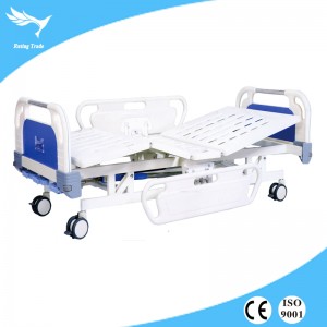 Low price for Emergency Trolley Equipment Function With 2 Covers -
 Manual three functions hospital Bed(YRT-H18-1) – Yangruting